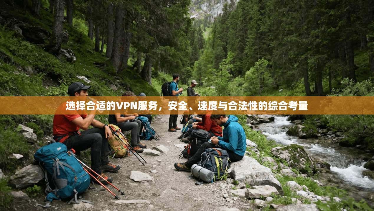 选择合适的VPN服务，安全、速度与合法性的综合考量