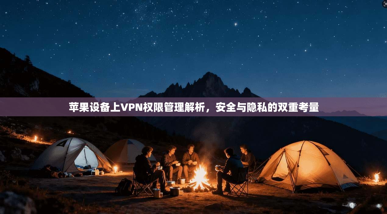 苹果设备上VPN权限管理解析,安全与隐私的双重考量