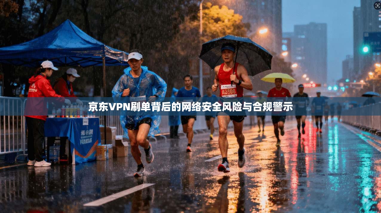 京东VPN刷单背后的网络安全风险与合规警示