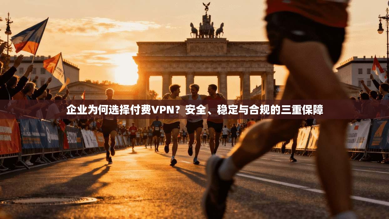 企业为何选择付费VPN？安全、稳定与合规的三重保障