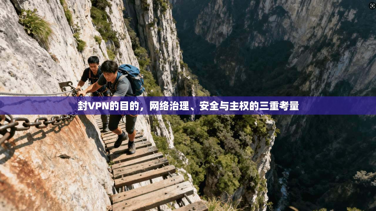 封VPN的目的，网络治理、安全与主权的三重考量