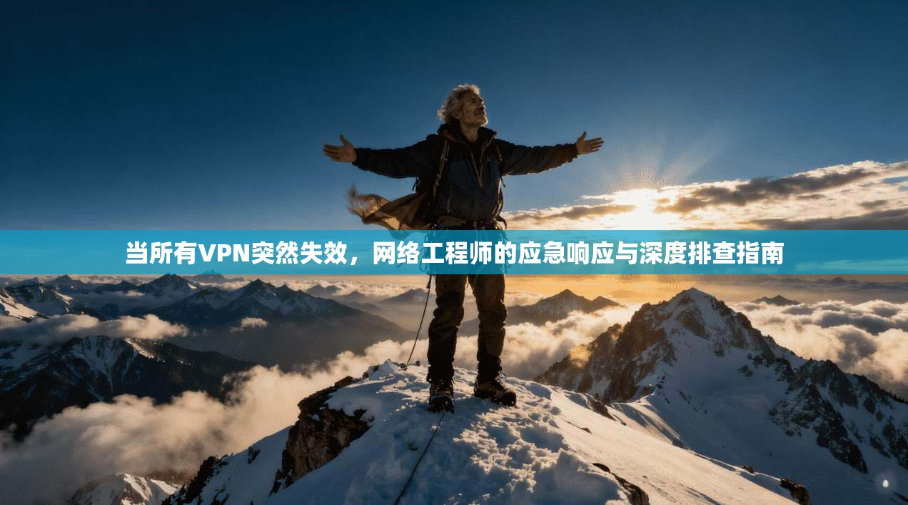 当所有VPN突然失效，网络工程师的应急响应与深度排查指南