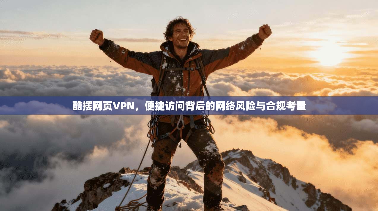酷摆网页VPN，便捷访问背后的网络风险与合规考量