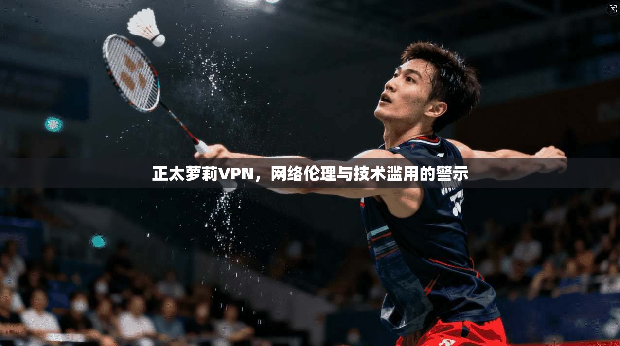 正太萝莉VPN，网络伦理与技术滥用的警示