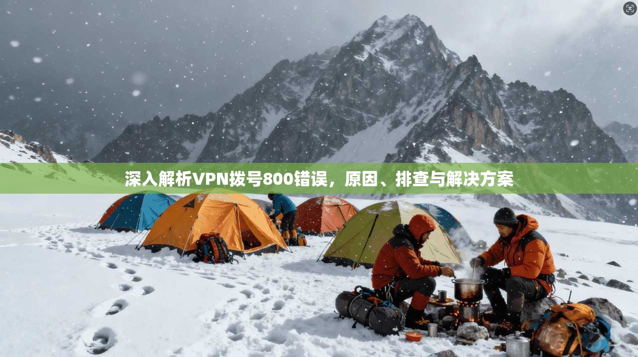 深入解析VPN拨号800错误，原因、排查与解决方案