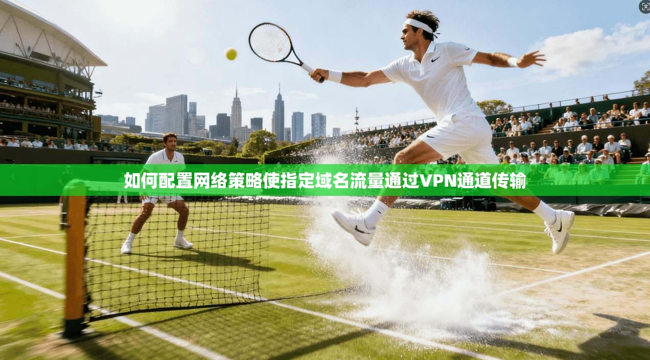 如何配置网络策略使指定域名流量通过VPN通道传输