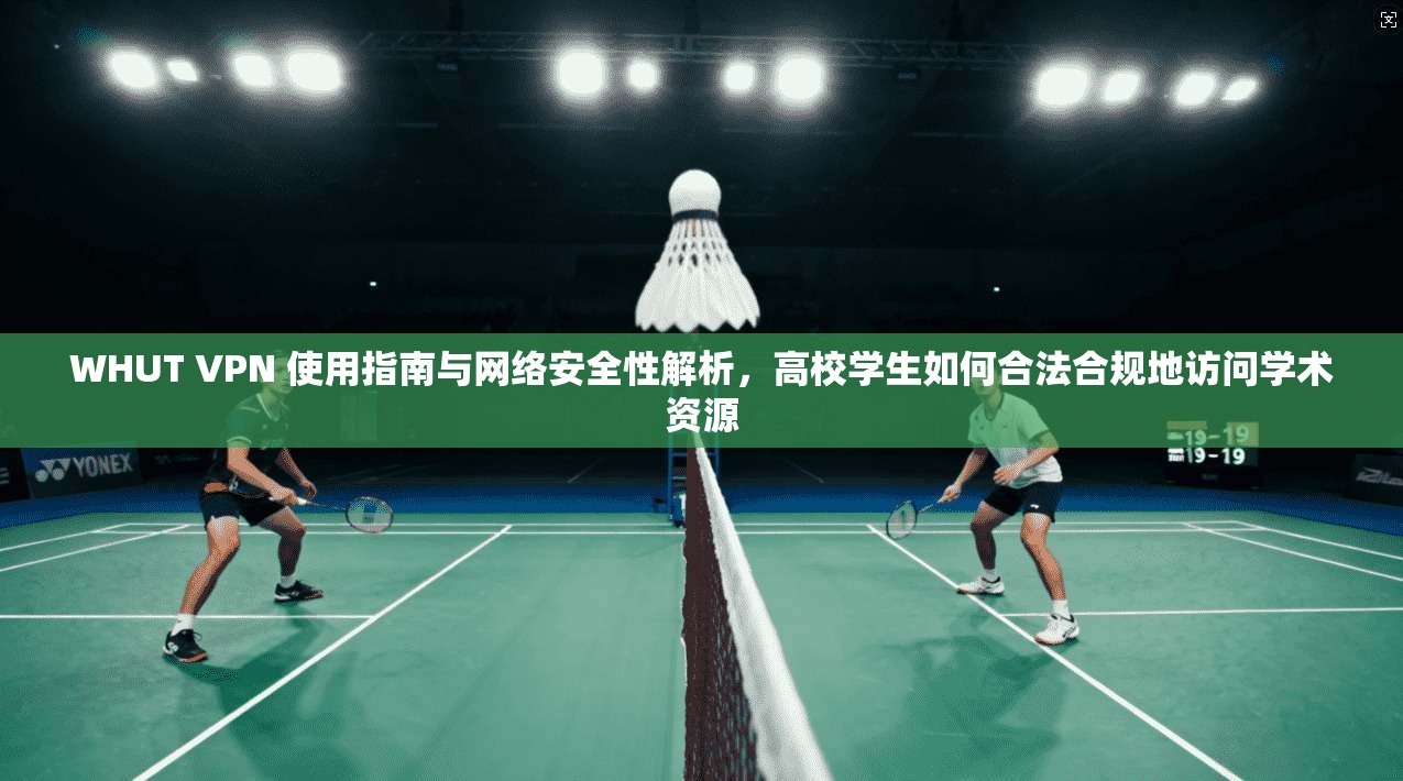 WHUT VPN 使用指南与网络安全性解析，高校学生如何合法合规地访问学术资源