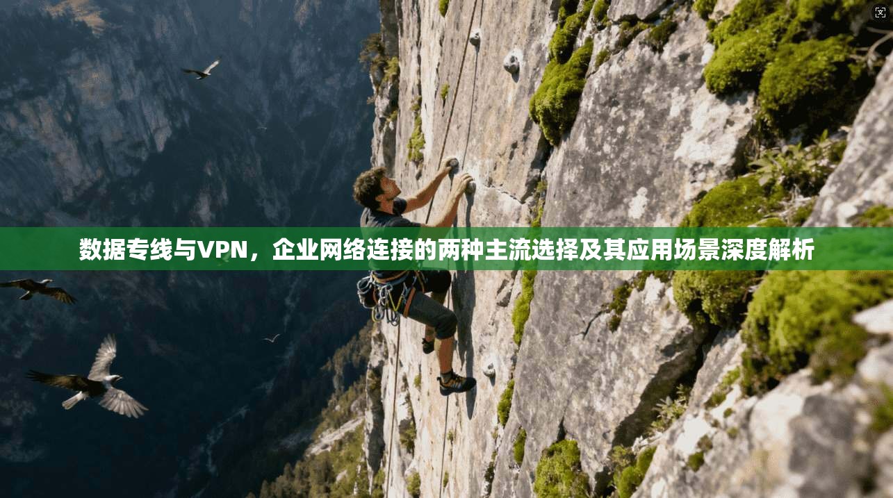 数据专线与VPN，企业网络连接的两种主流选择及其应用场景深度解析