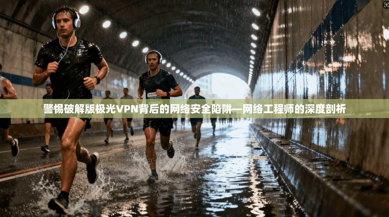 警惕破解版极光VPN背后的网络安全陷阱—网络工程师的深度剖析
