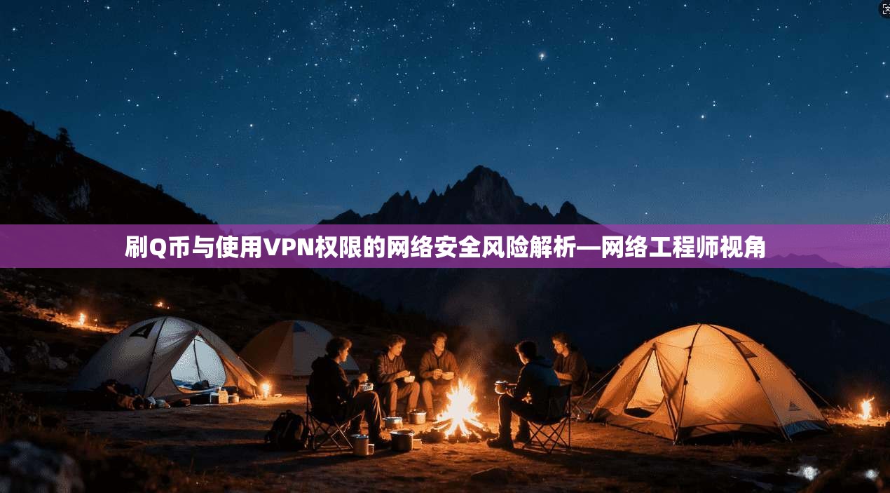刷Q币与使用VPN权限的网络安全风险解析—网络工程师视角