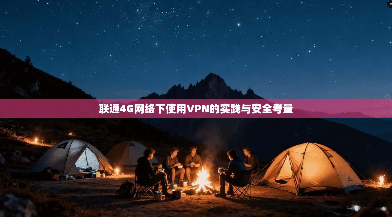 联通4G网络下使用VPN的实践与安全考量
