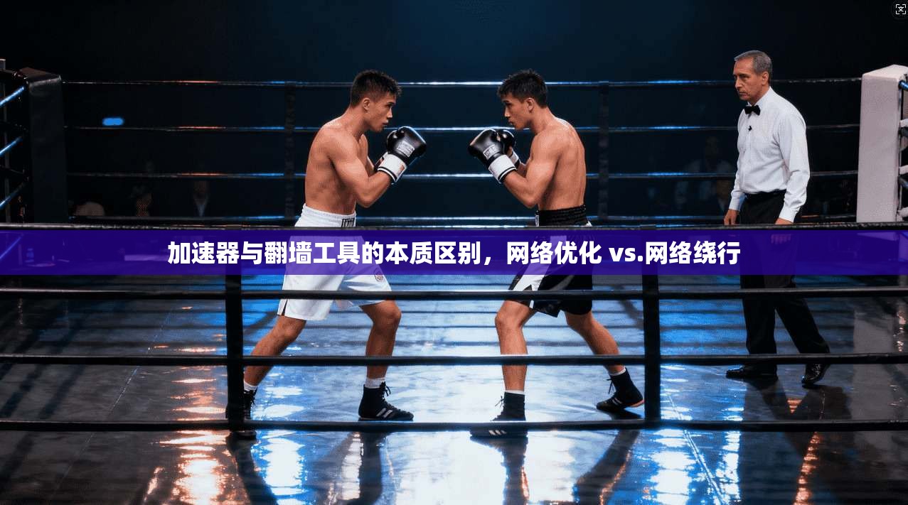 加速器与翻墙工具的本质区别，网络优化 vs.网络绕行