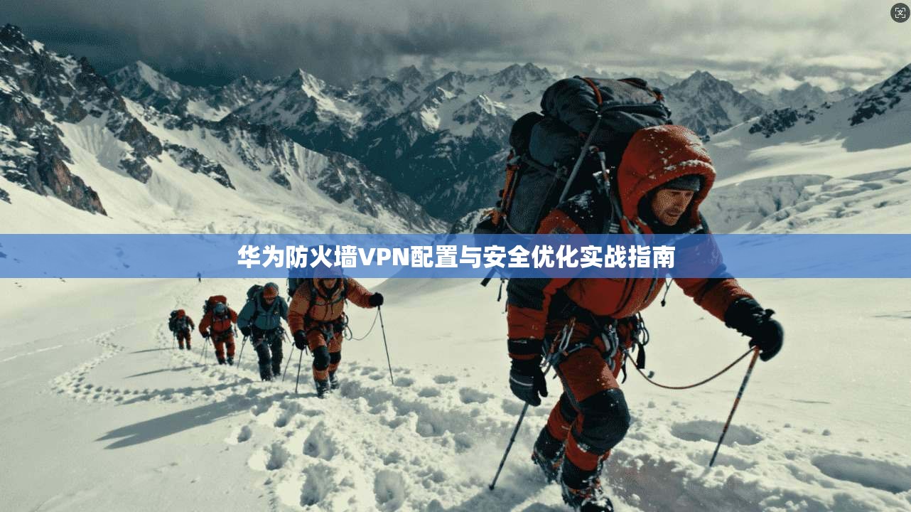 华为防火墙VPN配置与安全优化实战指南 华为防火墙VPN配置与安全优化实战指南