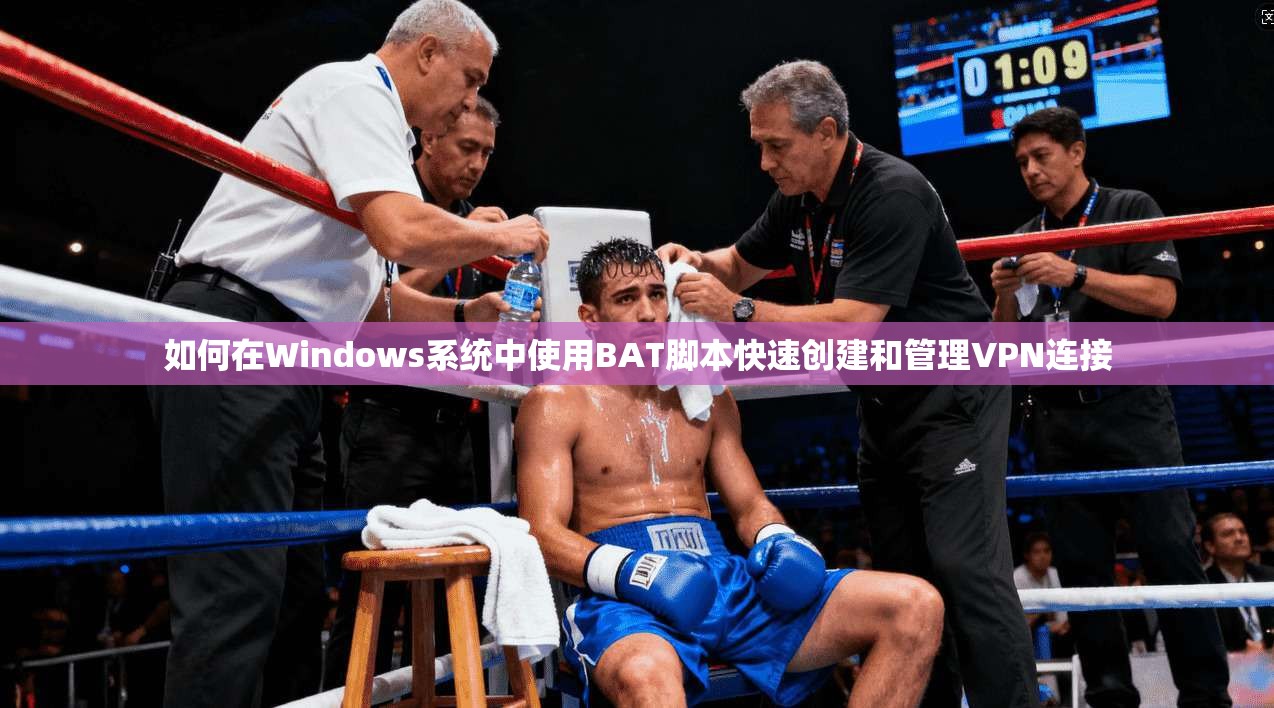 如何在Windows系统中使用BAT脚本快速创建和管理VPN连接