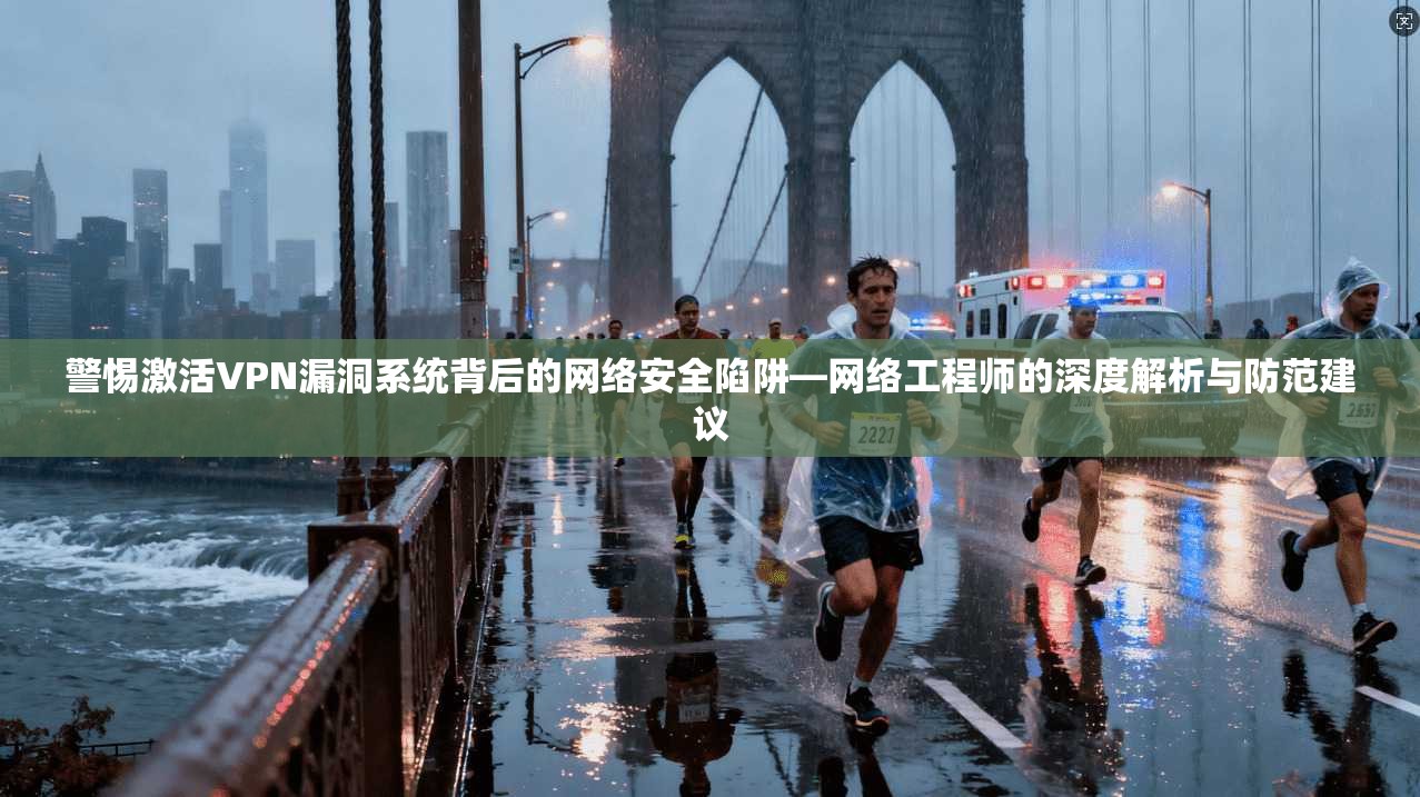 警惕激活VPN漏洞系统背后的网络安全陷阱—网络工程师的深度解析与防范建议