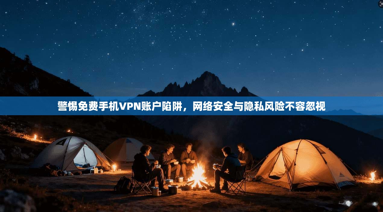 警惕免费手机VPN账户陷阱，网络安全与隐私风险不容忽视