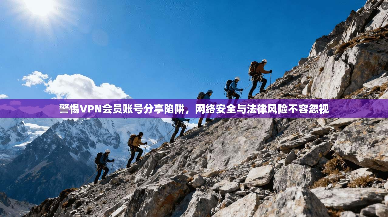 警惕VPN会员账号分享陷阱，网络安全与法律风险不容忽视