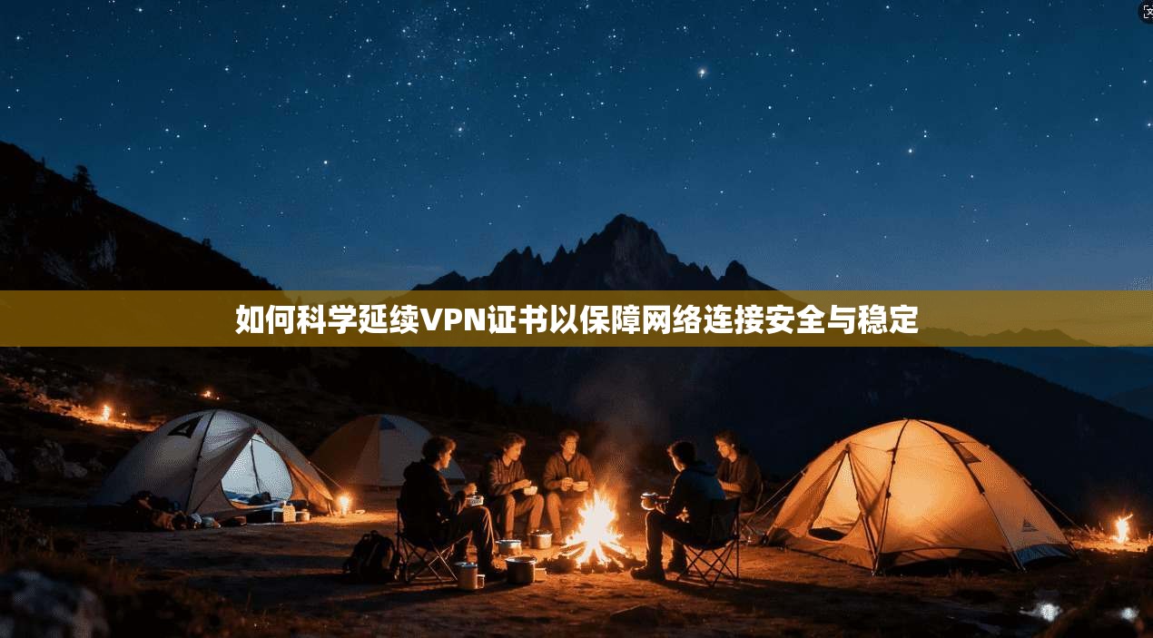 如何科学延续VPN证书以保障网络连接安全与稳定