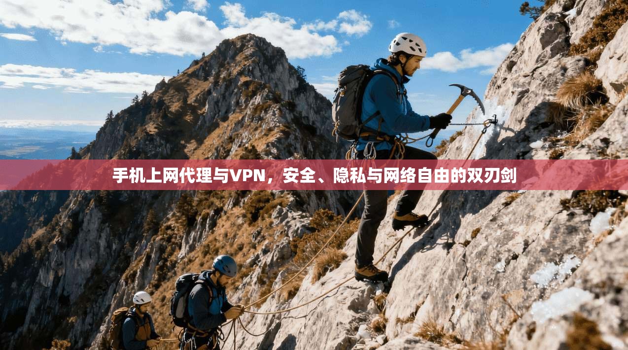 手机上网代理与VPN，安全、隐私与网络自由的双刃剑