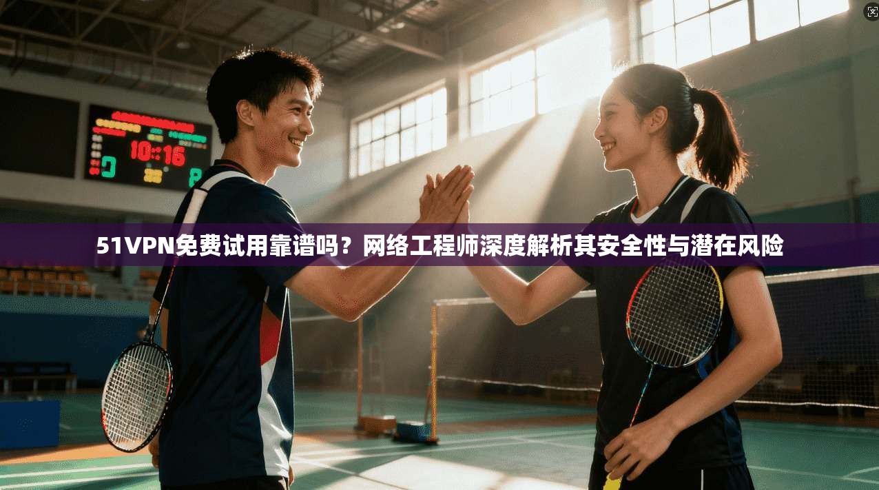 51VPN免费试用靠谱吗？网络工程师深度解析其安全性与潜在风险