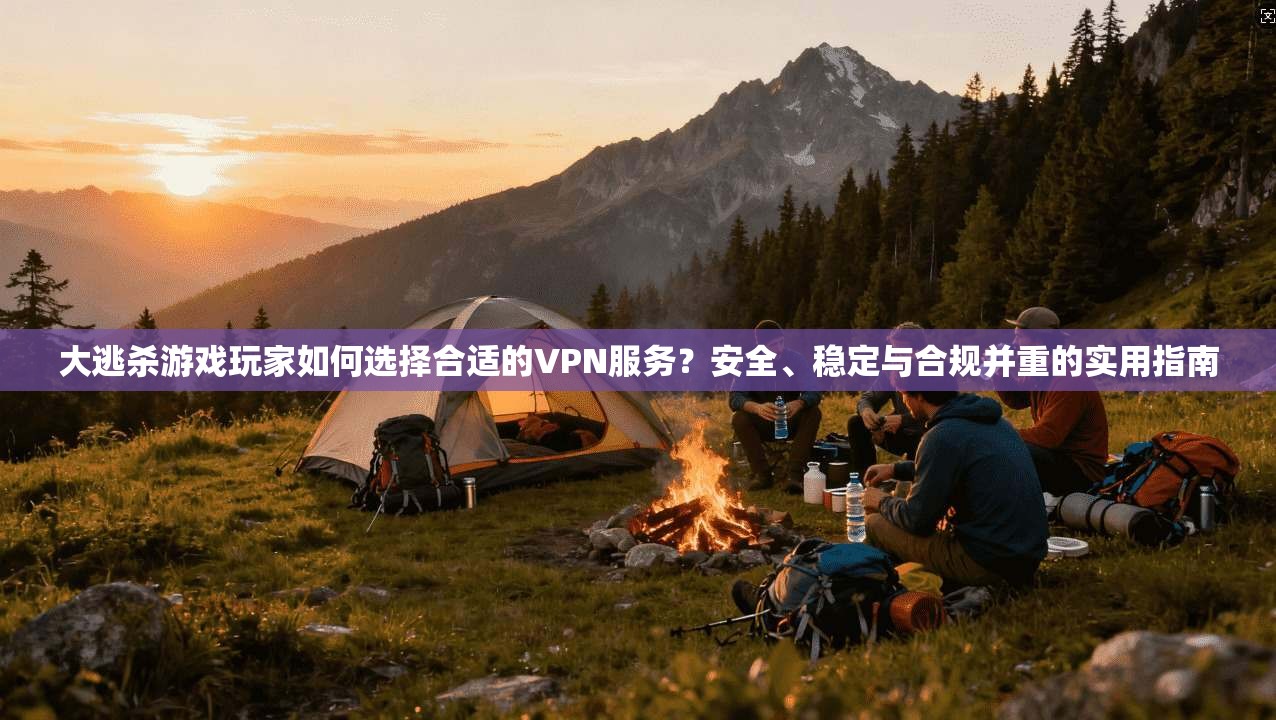 大逃杀游戏玩家如何选择合适的VPN服务？安全、稳定与合规并重的实用指南