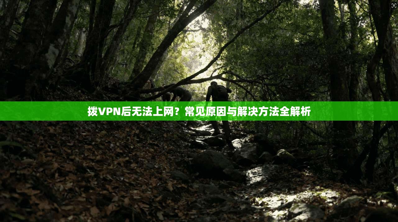 拨VPN后无法上网？常见原因与解决方法全解析
