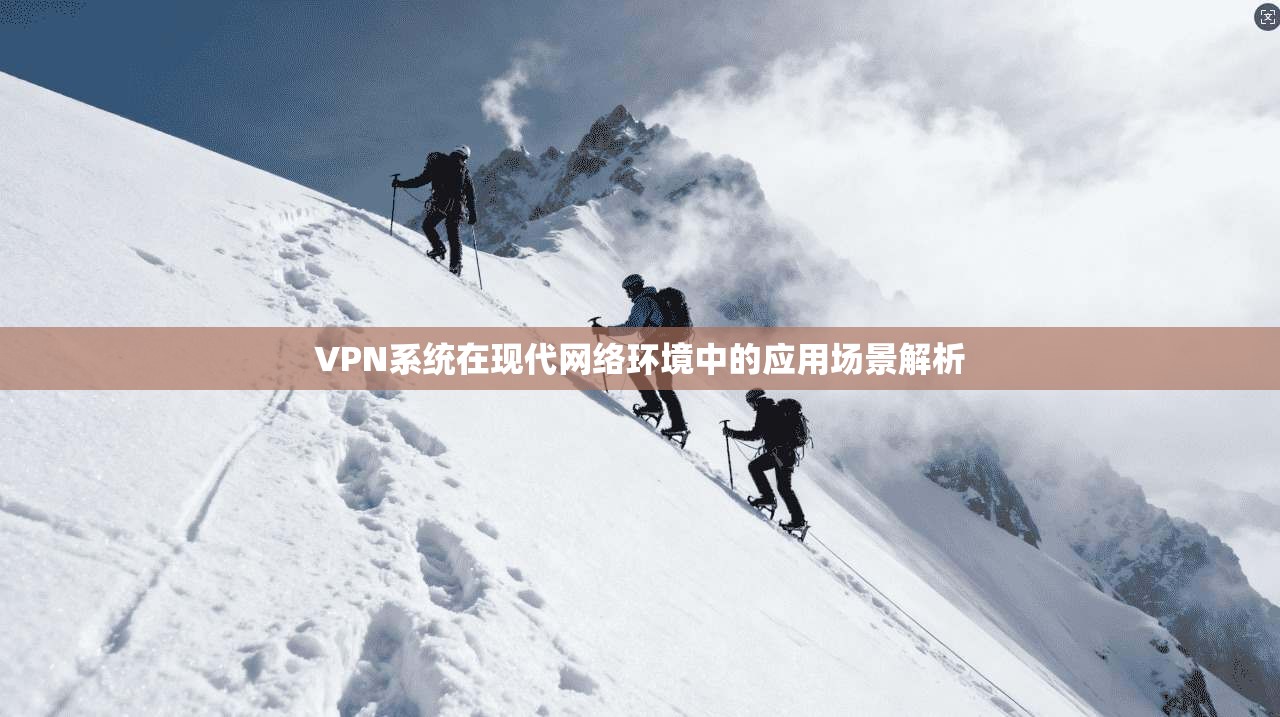 VPN系统在现代网络环境中的应用场景解析