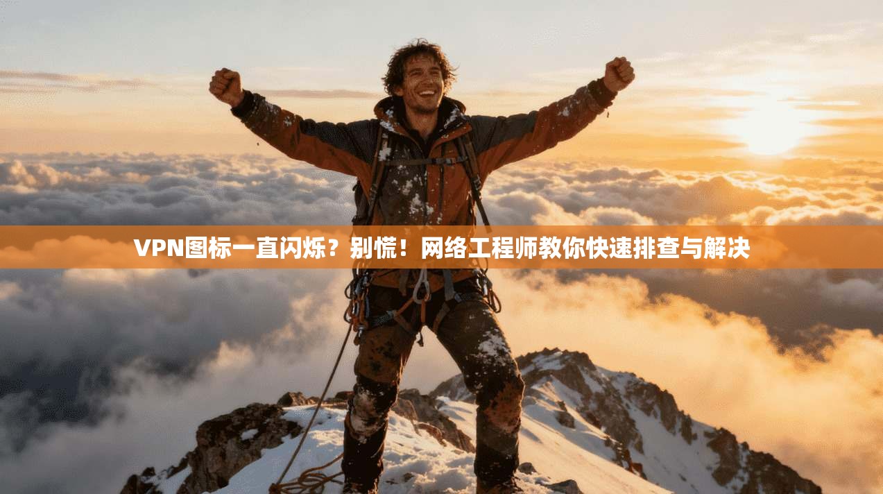 VPN图标一直闪烁？别慌！网络工程师教你快速排查与解决