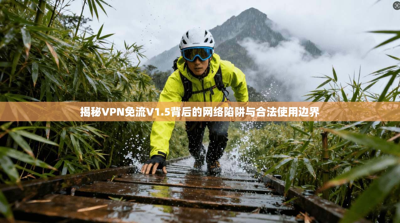 揭秘VPN免流V1.5背后的网络陷阱与合法使用边界