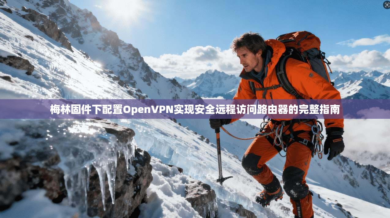 梅林固件下配置OpenVPN实现安全远程访问路由器的完整指南