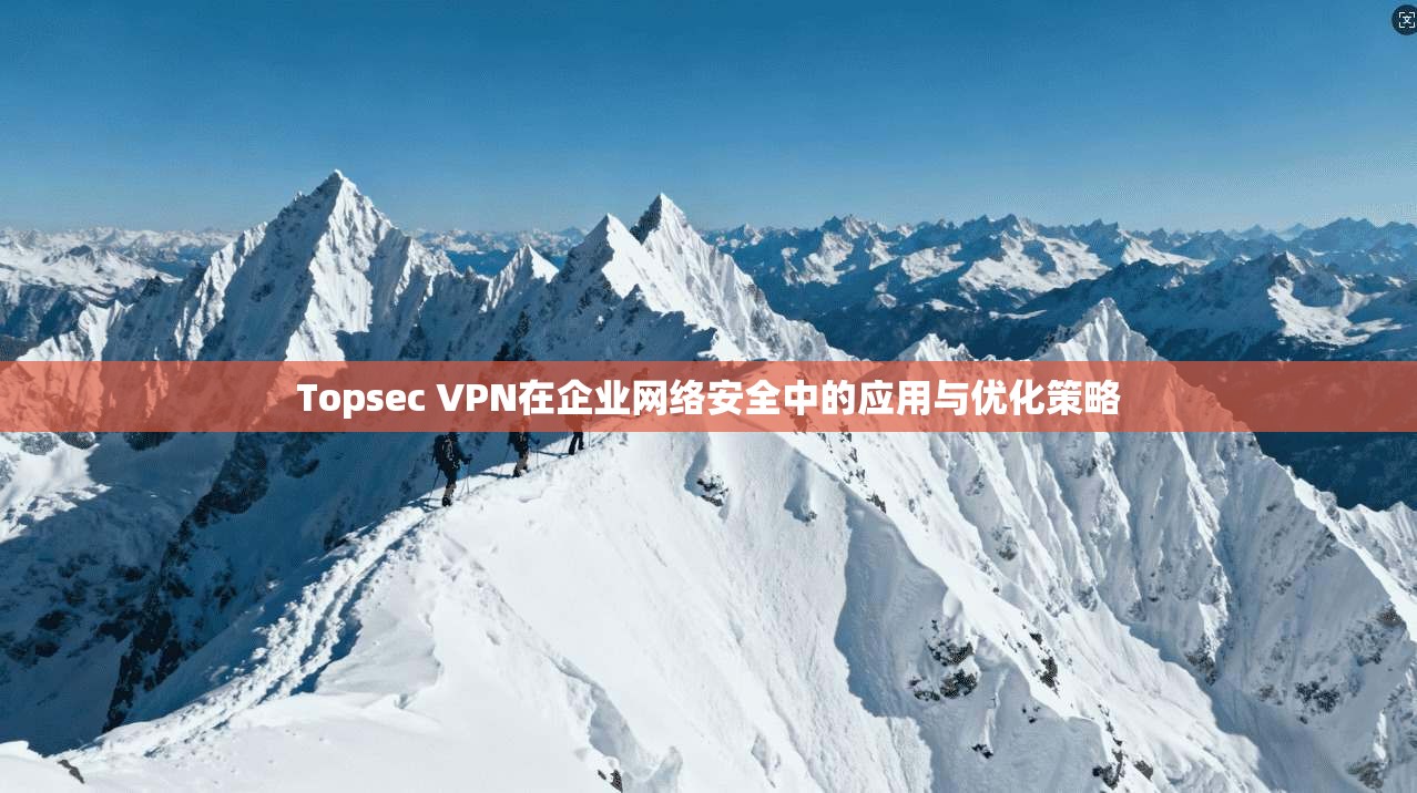 Topsec VPN在企业网络安全中的应用与优化策略
