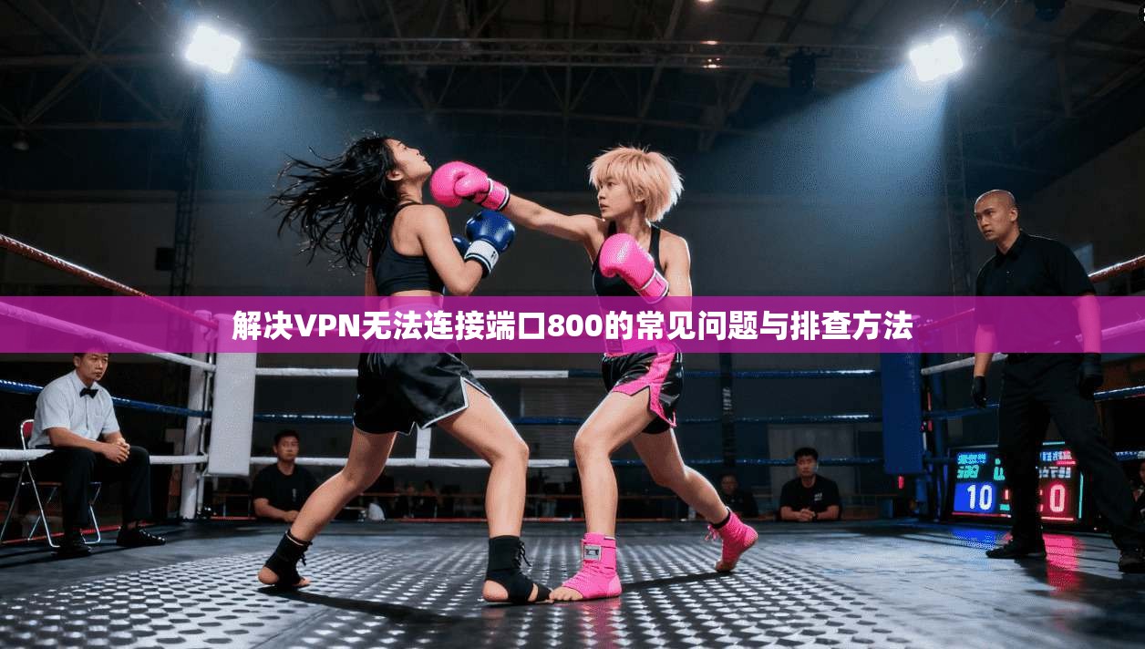 解决VPN无法连接端口800的常见问题与排查方法