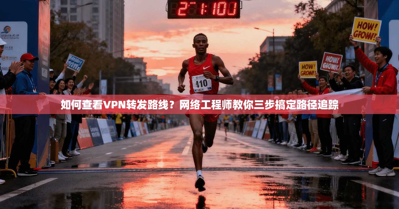 如何查看VPN转发路线？网络工程师教你三步搞定路径追踪