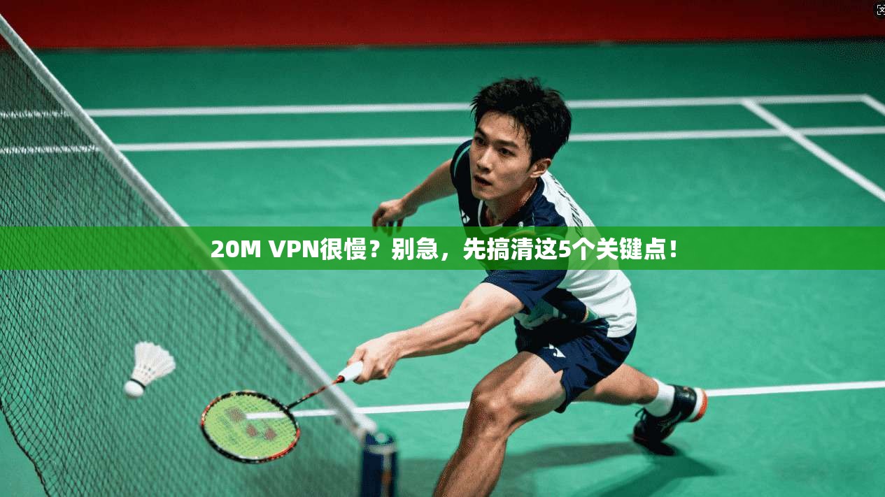 20M VPN很慢？别急，先搞清这5个关键点！
