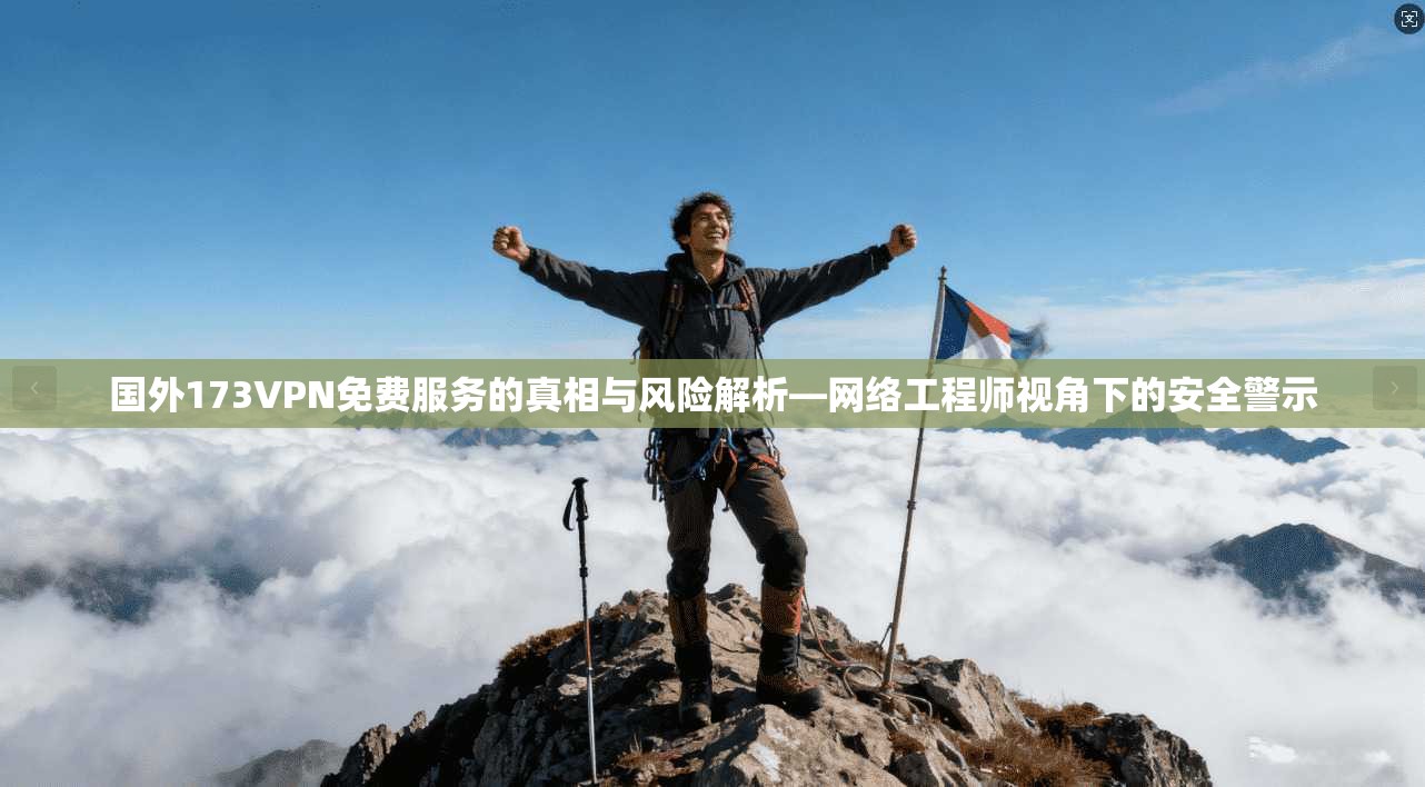 国外173VPN免费服务的真相与风险解析—网络工程师视角下的安全警示