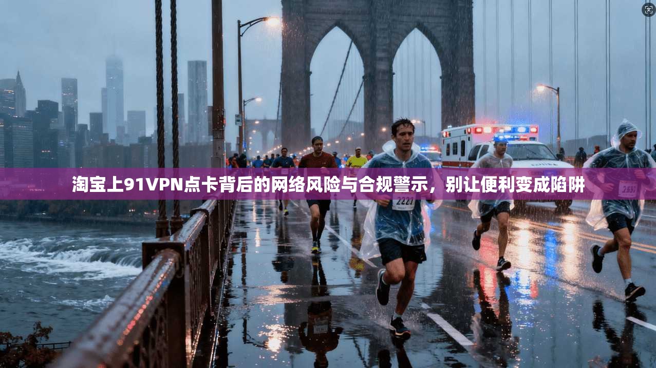 淘宝上91VPN点卡背后的网络风险与合规警示，别让便利变成陷阱