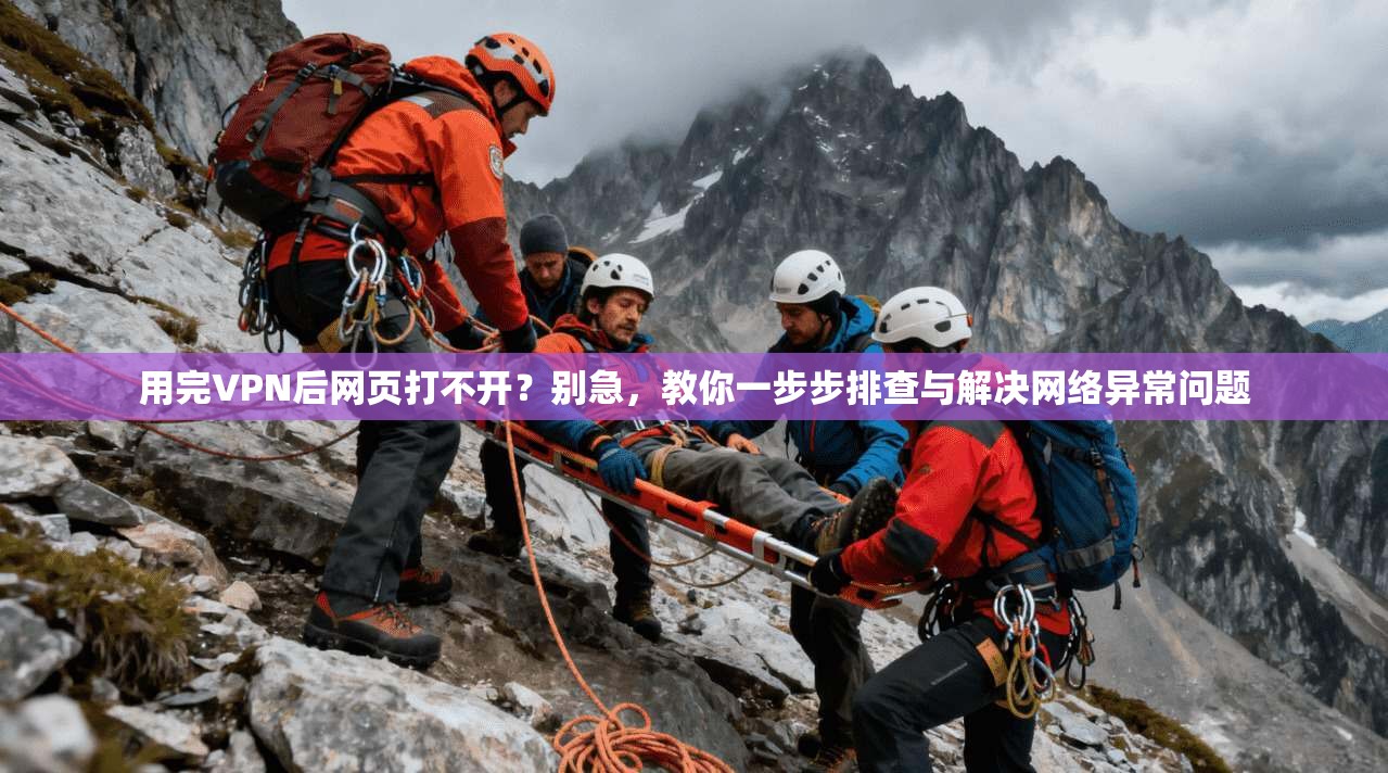 用完VPN后网页打不开？别急，教你一步步排查与解决网络异常问题