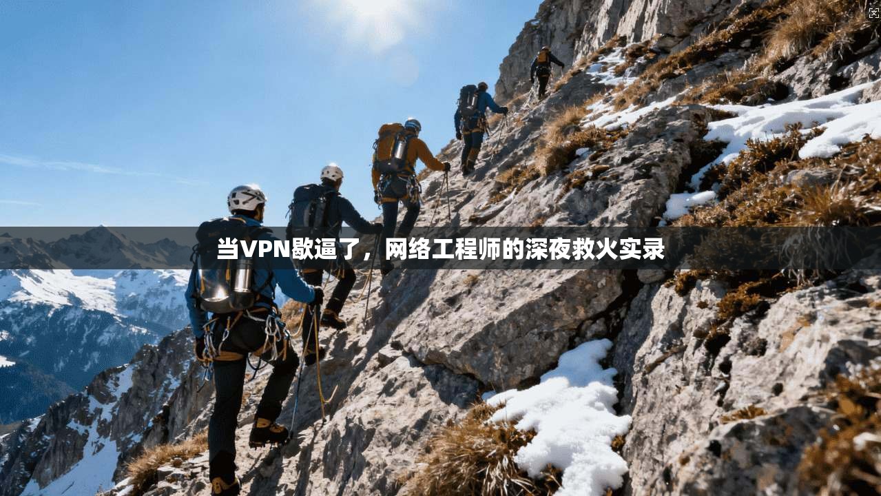 当VPN歇逼了，网络工程师的深夜救火实录