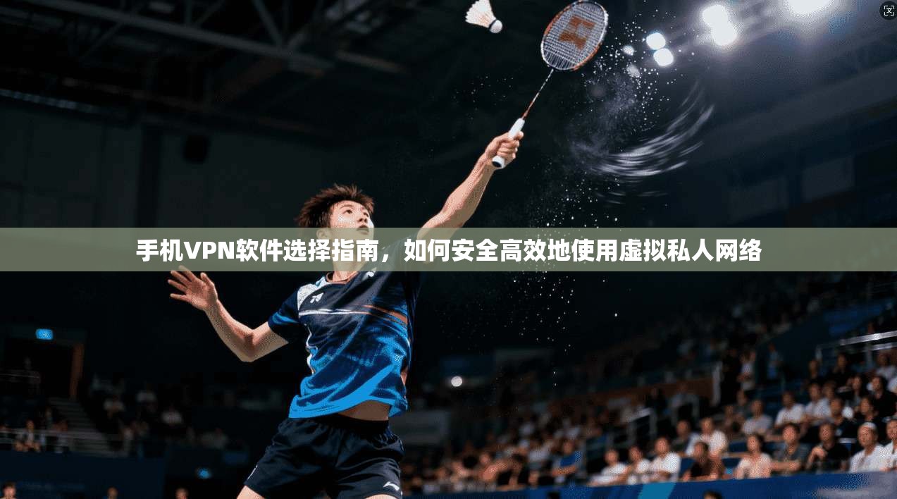 手机VPN软件选择指南，如何安全高效地使用虚拟私人网络