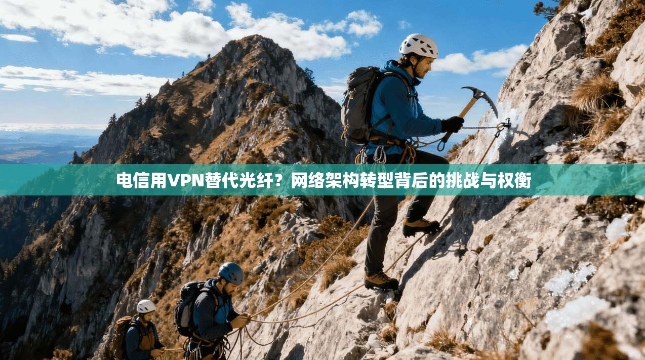 电信用VPN替代光纤？网络架构转型背后的挑战与权衡