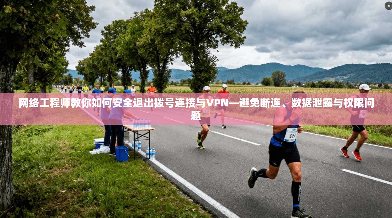 网络工程师教你如何安全退出拨号连接与VPN—避免断连、数据泄露与权限问题