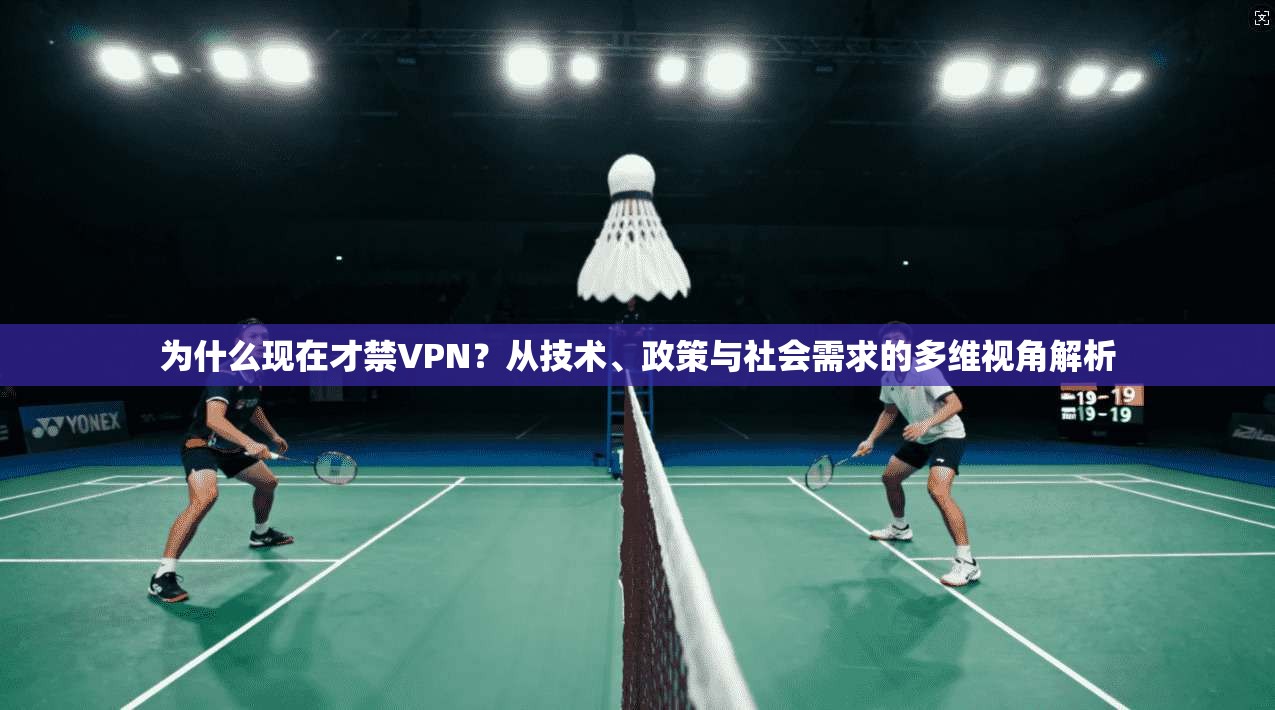 为什么现在才禁VPN?从技术、政策与社会需求的多维视角解析 为什么现在才禁VPN?从技术、政策与社会需求的多维视角解析