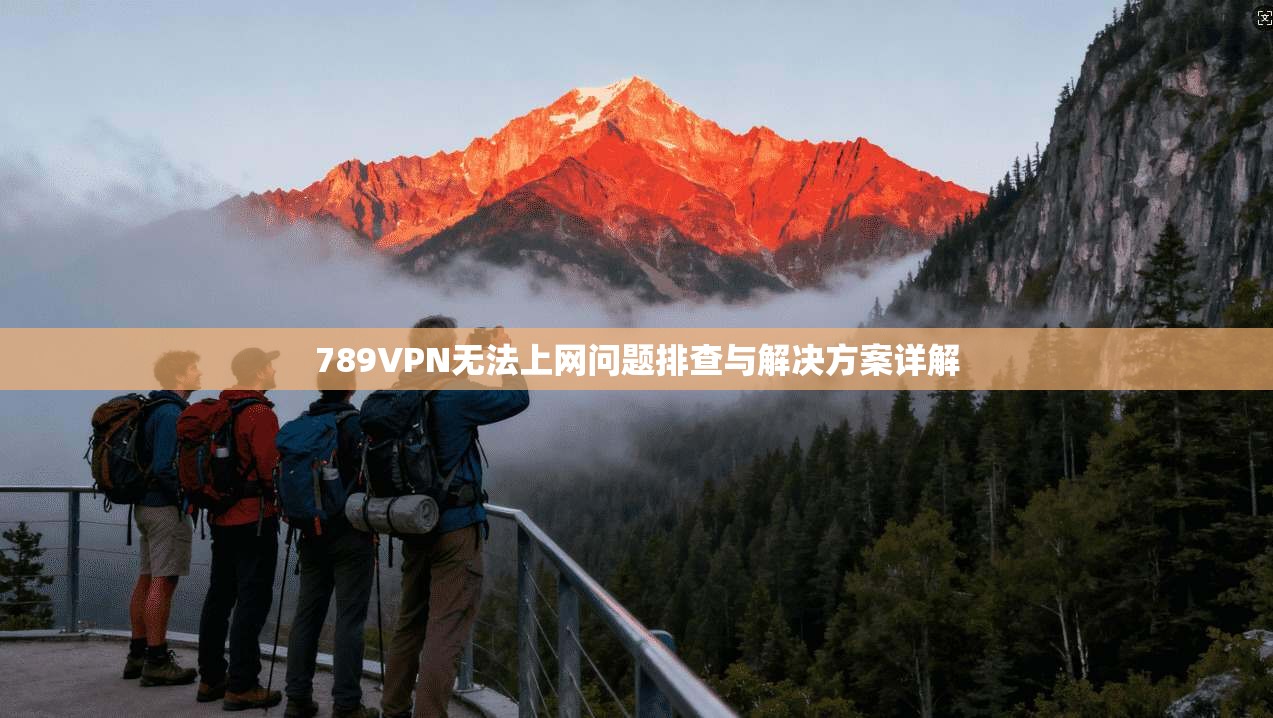 789VPN无法上网问题排查与解决方案详解 789VPN无法上网问题排查与解决方案详解