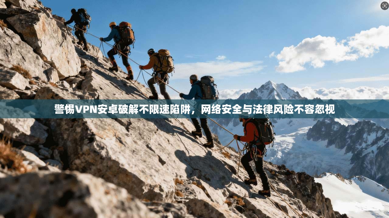 警惕VPN安卓破解不限速陷阱,网络安全与法律风险不容忽视 警惕VPN安卓破解不限速陷阱,网络安全与法律风险不容忽视