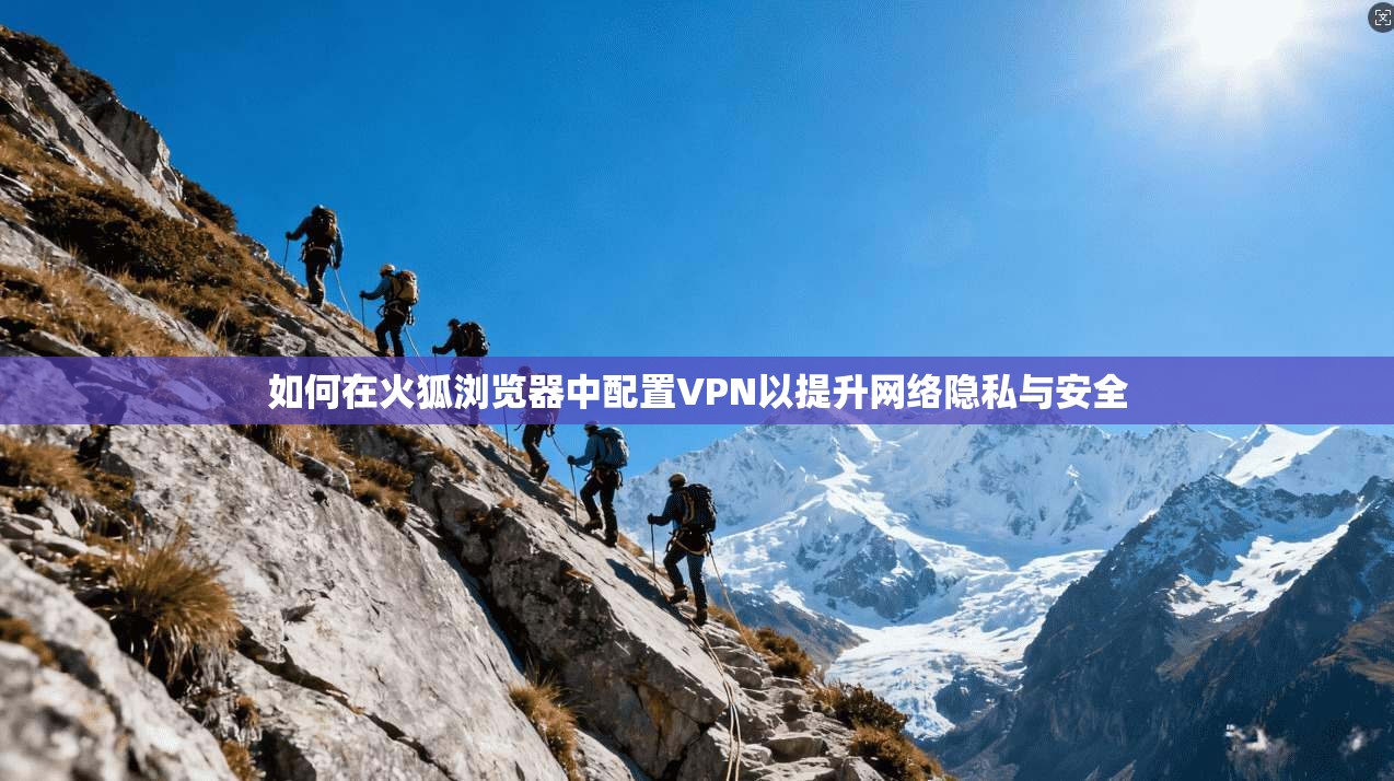 如何在火狐浏览器中配置VPN以提升网络隐私与安全