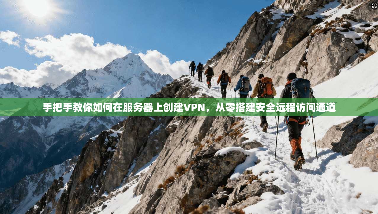 手把手教你如何在服务器上创建VPN，从零搭建安全远程访问通道