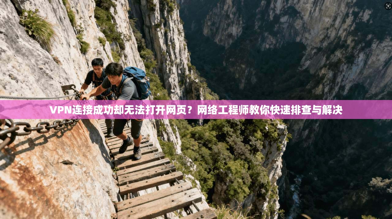 VPN连接成功却无法打开网页？网络工程师教你快速排查与解决