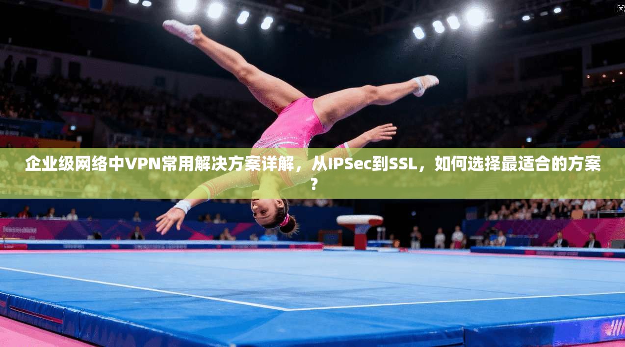 企业级网络中VPN常用解决方案详解，从IPSec到SSL，如何选择最适合的方案？