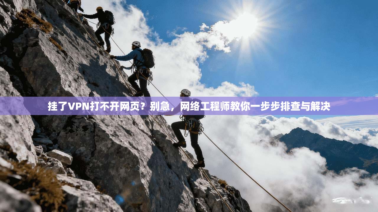 挂了VPN打不开网页？别急，网络工程师教你一步步排查与解决