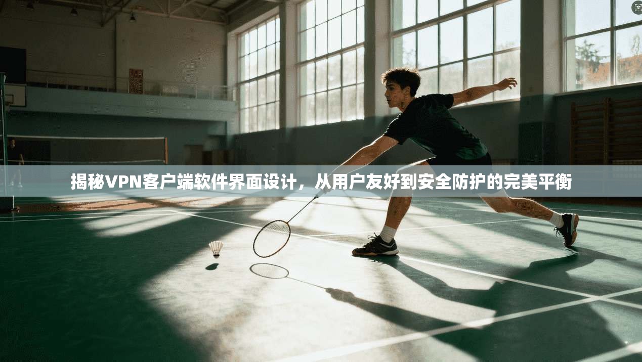 揭秘VPN客户端软件界面设计，从用户友好到安全防护的完美平衡